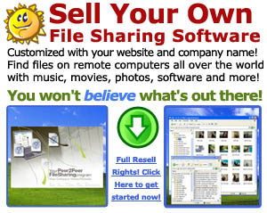 Brandable P2P File Sharing Software